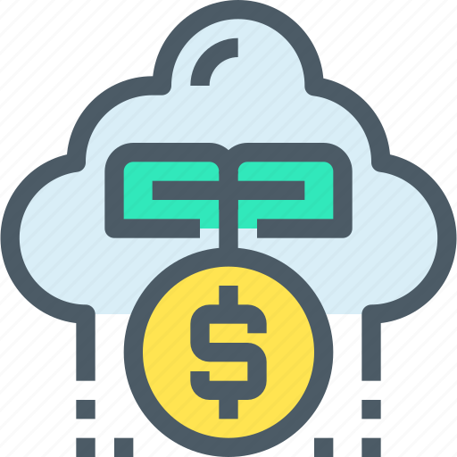 Banking, cloud, coin, fund, investment, money icon - Download on Iconfinder