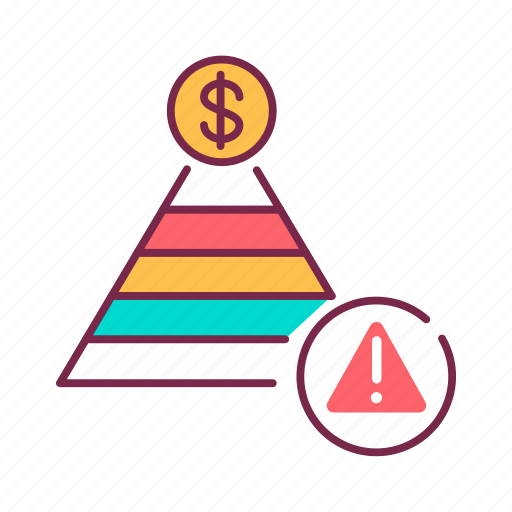 Business, financial, money, pyramid, recruitment, scam icon - Download on Iconfinder