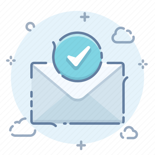 Message, checked, envelope icon - Download on Iconfinder