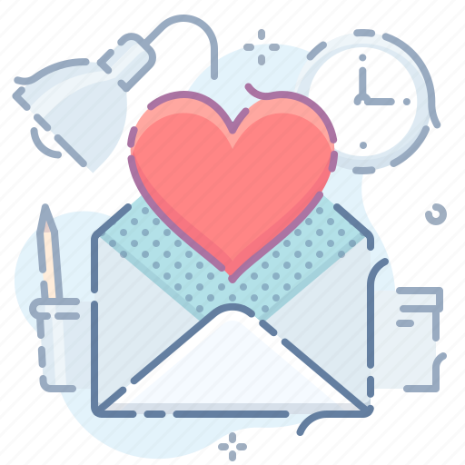 Valentine, envelope, romantic icon - Download on Iconfinder