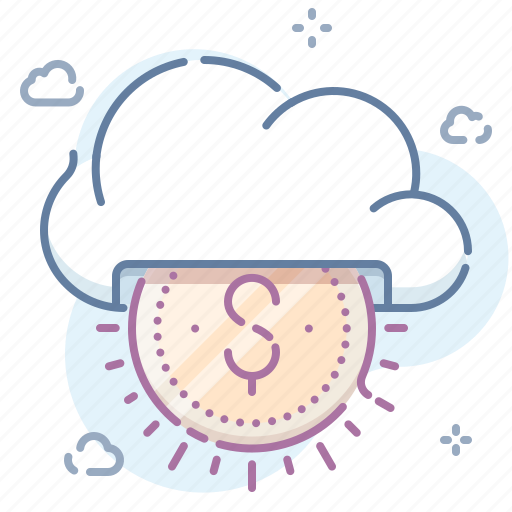 Cloud, money icon - Download on Iconfinder on Iconfinder
