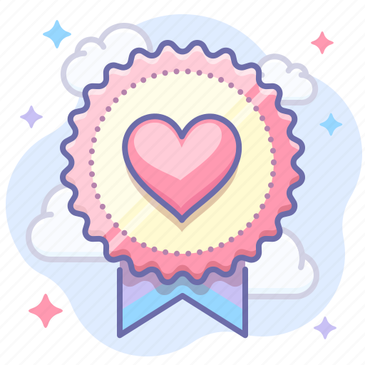 Award, heart, love icon - Download on Iconfinder