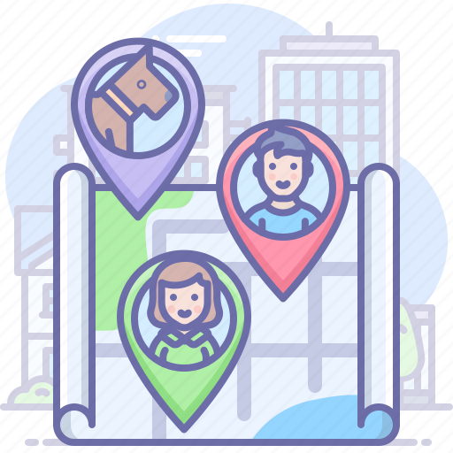 Location, map, people icon - Download on Iconfinder