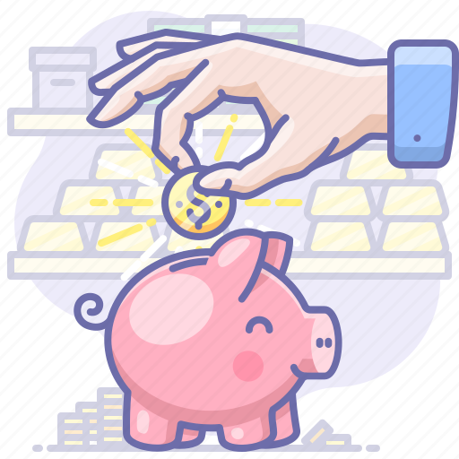 Piggy bank, save money icon - Download on Iconfinder