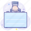 briefcase, business, case, work 