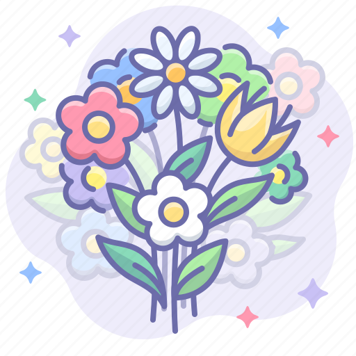 Bouquet, flowers, present icon - Download on Iconfinder
