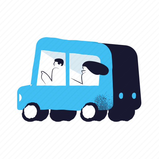 Transportation, bus, transport, travel, vehicle, public illustration - Download on Iconfinder