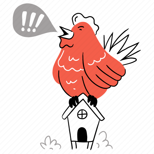 Marketing, annoncement, animal, promotion, notification, newsletter, yelling illustration - Download on Iconfinder