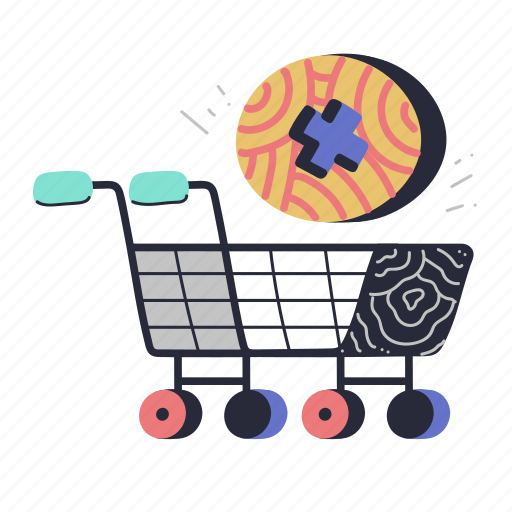 E, commerce, empty, cart, cancel, shopping, ecommerce illustration - Download on Iconfinder