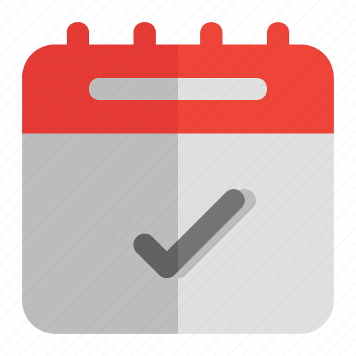 Accept, agenda, appointment, calendar, ceklis, check, schedule icon - Download on Iconfinder