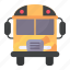 bus, education, school, school bus, transport, transportation 