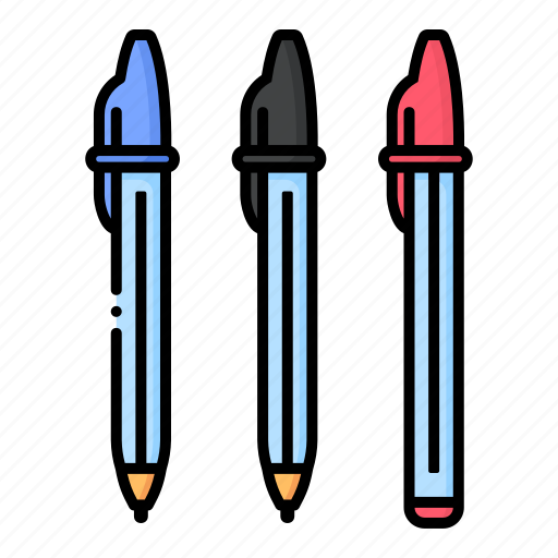 Education, office material, pen, pens, school material, tools, writing icon - Download on Iconfinder