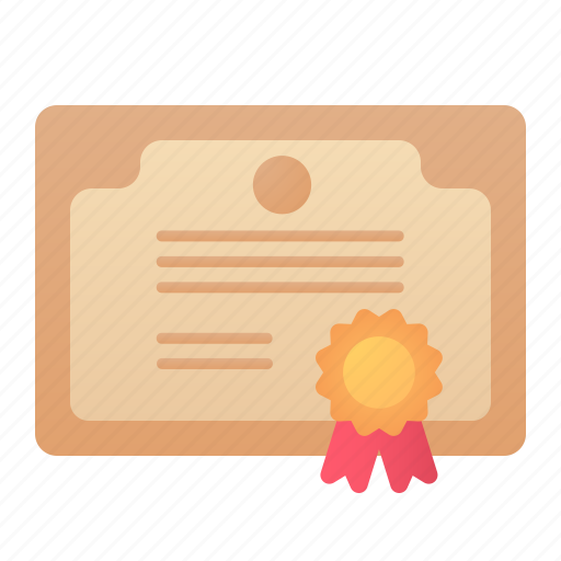 Certificate, certification, contract, degree, diploma, education, patent icon - Download on Iconfinder