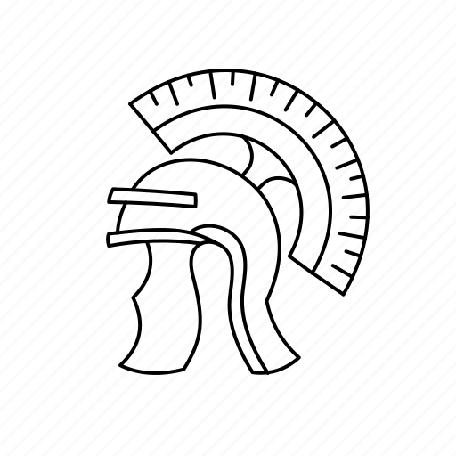 History, learning, roman helmet, school icon - Download on Iconfinder