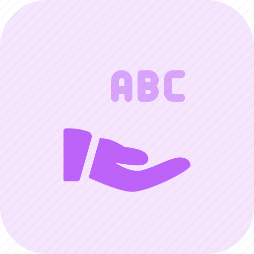 Abc, shared, education, school icon - Download on Iconfinder