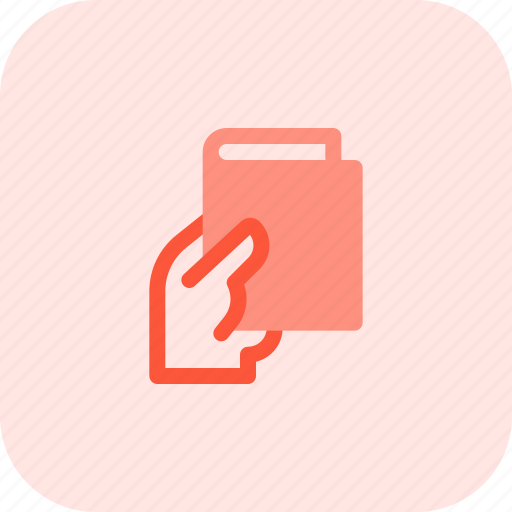 Holding, book, education, school icon - Download on Iconfinder