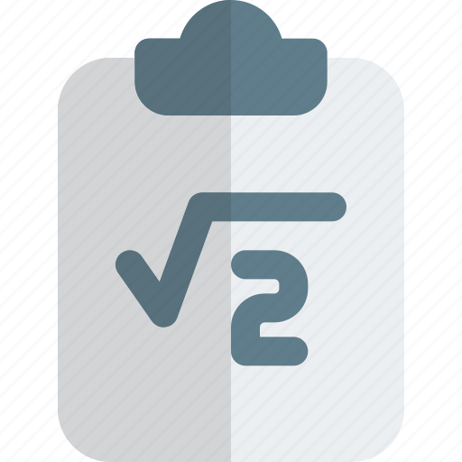 Quadratic, paper, clip board icon - Download on Iconfinder
