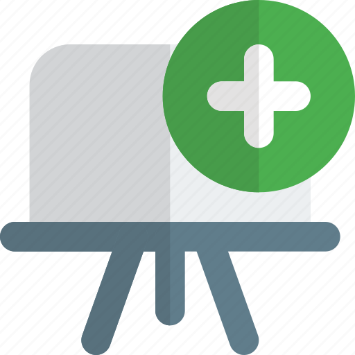 Add, whiteboard, education, school icon - Download on Iconfinder