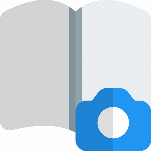 Open, book, camera, education icon - Download on Iconfinder