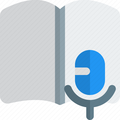 Open, book, mic, education, school icon - Download on Iconfinder