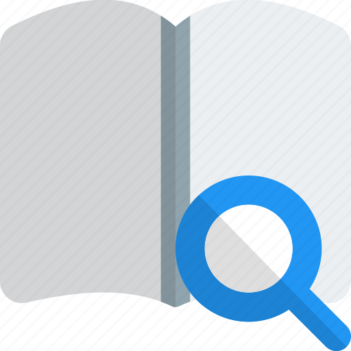 Open, book, search, education, school icon - Download on Iconfinder