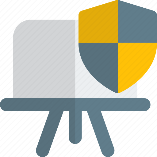 Protection, whiteboard, education icon - Download on Iconfinder