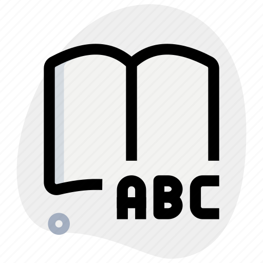 Open, book, abc, education icon - Download on Iconfinder