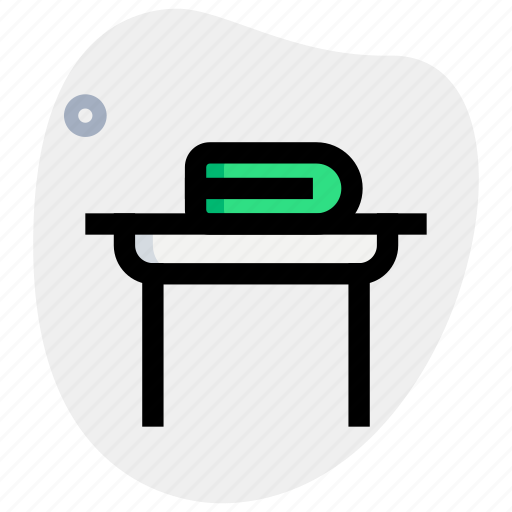 The, book, on, table, education, school icon - Download on Iconfinder
