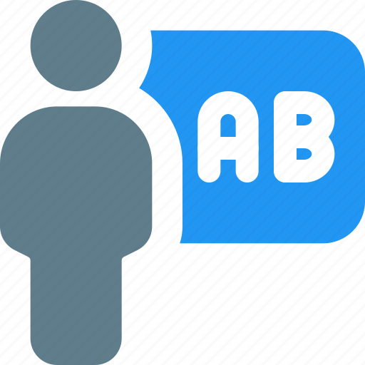 People, present, ab, education, school icon - Download on Iconfinder