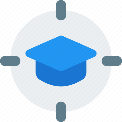 School, target, education icon - Download on Iconfinder