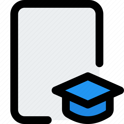 Bachelor, file, education, school icon - Download on Iconfinder