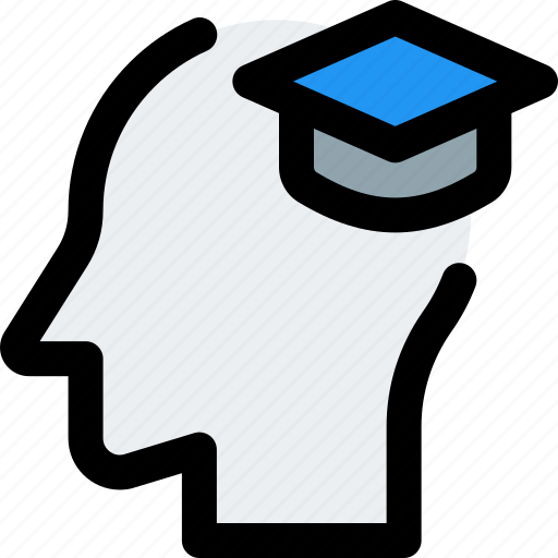 Head, bachelor, education, school icon - Download on Iconfinder