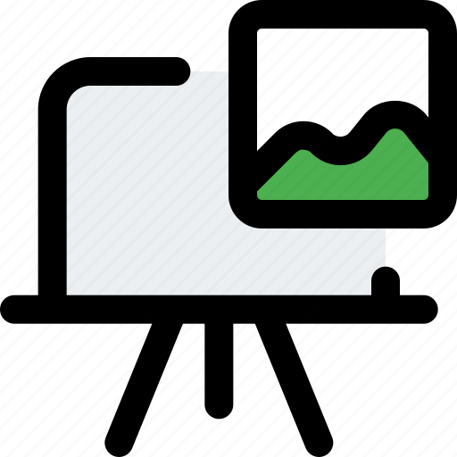 Picture, whiteboard, education, school icon - Download on Iconfinder