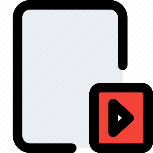 Video, file, education, school icon - Download on Iconfinder