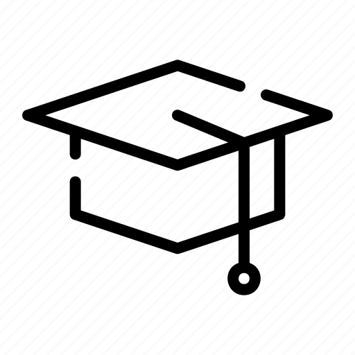 Mortarboard, school, education, graduate, cap icon - Download on Iconfinder