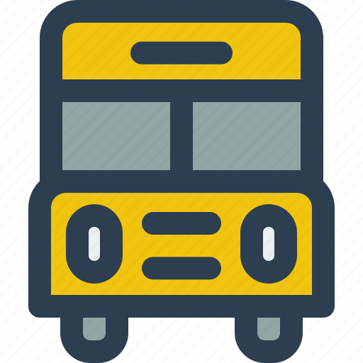 Bus, school bus, vehicle, transport, transportation icon - Download on Iconfinder