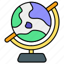 geography, school material, globe, stand, planet, earth, education, space
