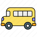 .svg, school bus, transport, bus, back to school, public transport, vehicle, transportation, childhood