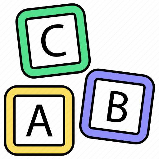 .svg, alphabet, abc, letter, abc block, education, abecedary icon - Download on Iconfinder