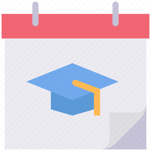 Appointment, calendar, date, event, graduate, graduation, schedule icon - Download on Iconfinder