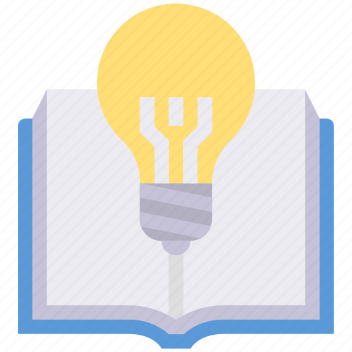 Book, education, idea, innovation, light, lightbulb, reading icon - Download on Iconfinder