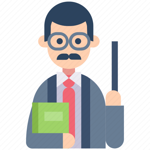 Book, education, man, occupation, teacher, teaching icon - Download on Iconfinder