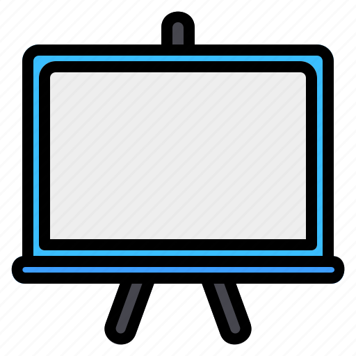 Blackboard, board, edit tools, education, graph, presentation, whiteboard icon - Download on Iconfinder