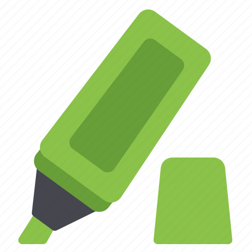 Draw, edit, edit tools, highlighter, marker, permanent, underline icon - Download on Iconfinder