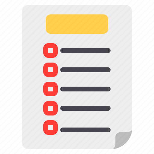 Education, exam, examination, learning, paper, school, study icon - Download on Iconfinder