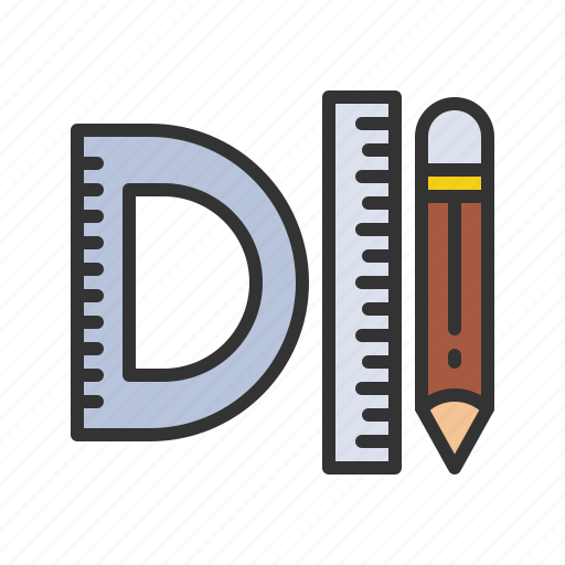 Geometry tools, compass, math, mathematics, drafting, pencil, cone icon - Download on Iconfinder