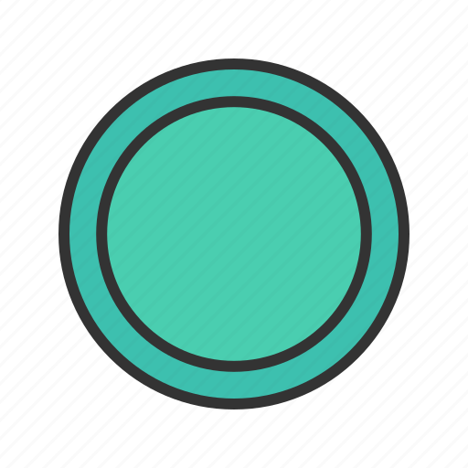 Circle, shape, math, mathematics, round, semi circle, round about icon - Download on Iconfinder