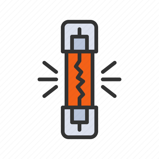Fuse, circuit, electrical, electronics, fuse component, semi conductor, hardware icon - Download on Iconfinder