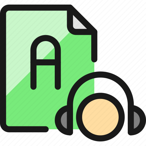 Audio, book, exam, a icon - Download on Iconfinder