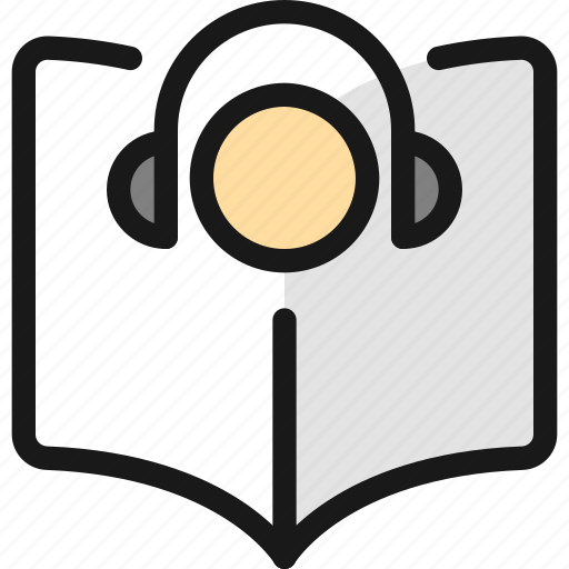 Audio, book, headphones, head icon - Download on Iconfinder